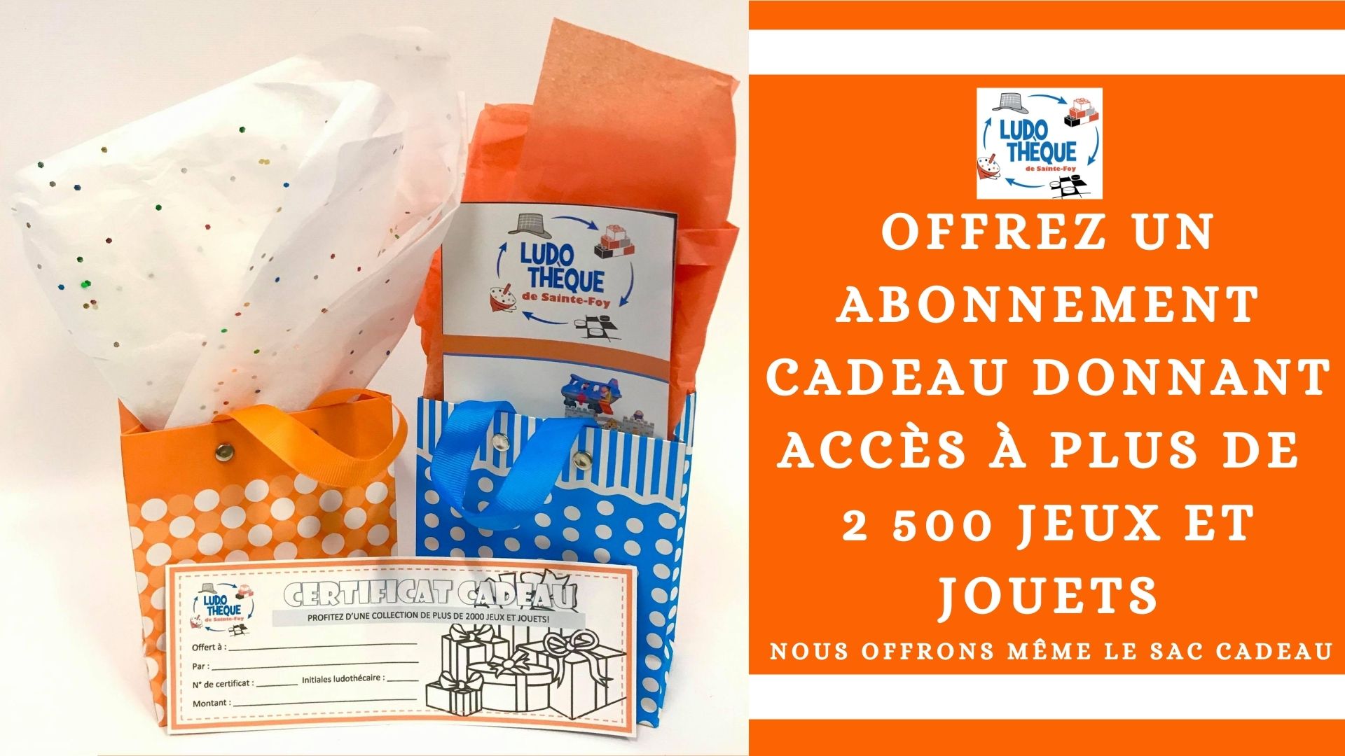 (MIS À JOUR LAURIANNE 2021) 2018-Abonnement cadeau ludothèque de sainte-foy temps des fêtes