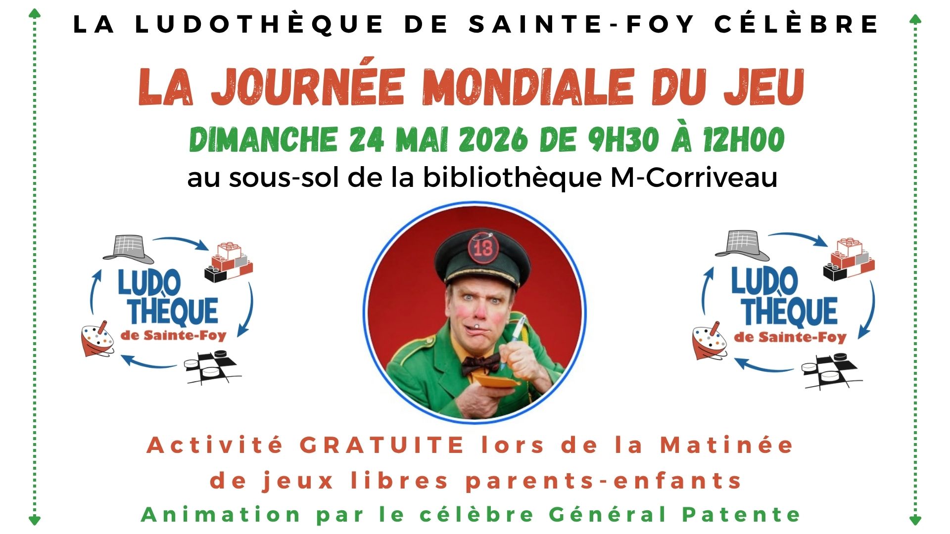 ludothèque de sainte-foy temps des fêtes