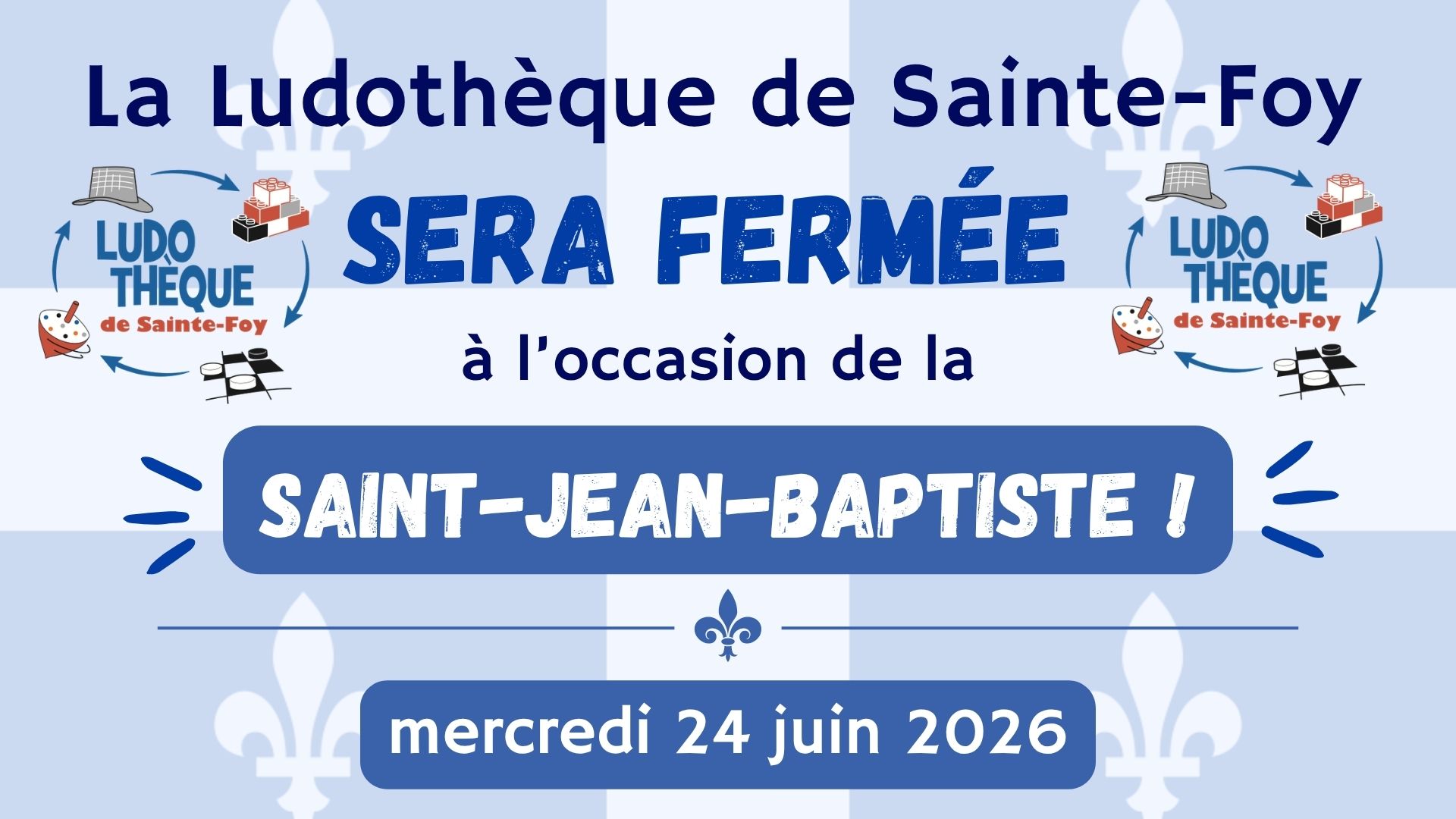 ludothèque de sainte-foy temps des fêtes